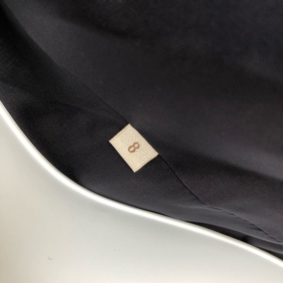 Doncaster 100% silk black/tan blazer size 8 - Picture 7 of 8